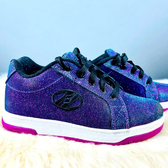 Heelys Shoes Cco Purple Sparkly Heelys Sneakers Womens